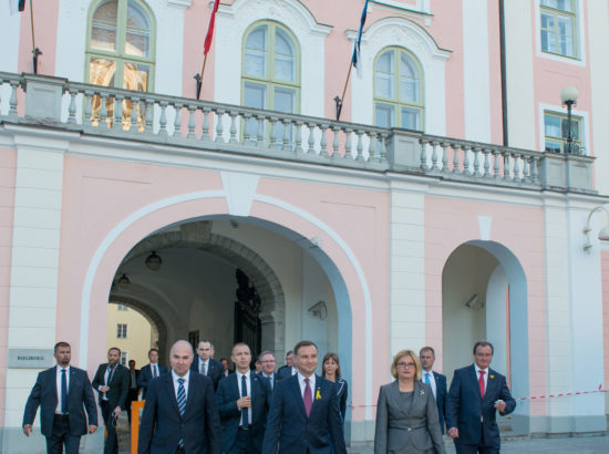 Kohtumine Poola presidendi Andrzej Dudaga